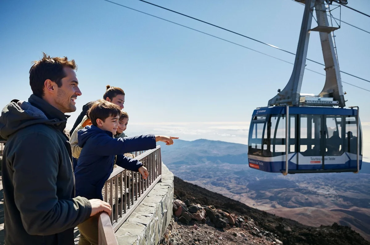 Subida en teleferico al Teide: una aventura a 3.555 metros en Santa Cruz de Tenerife