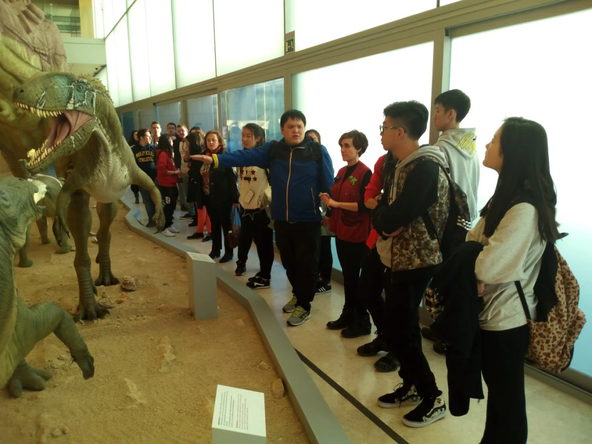 Museo de dinosaurios y fósiles en Cuenca
