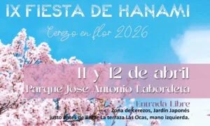 Fiesta del Cerezo en Flor al estilo japonés en Zaragoza en Zaragoza